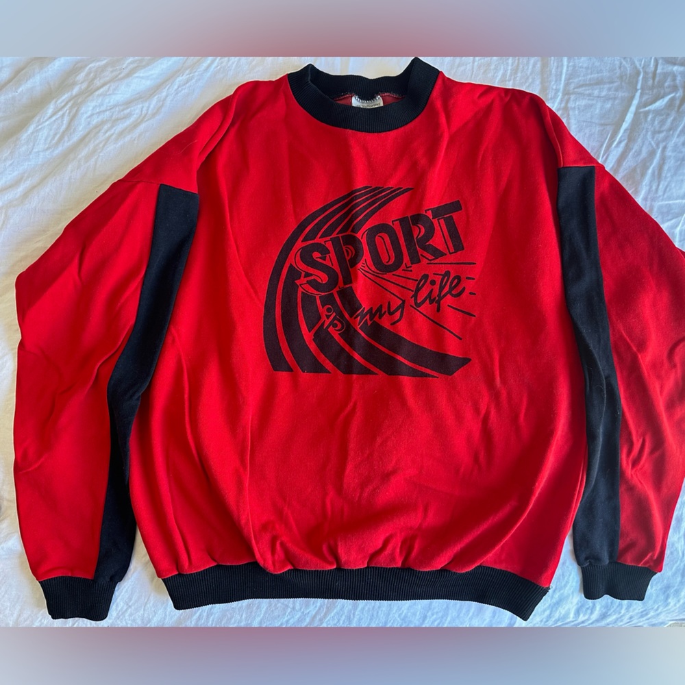 Vintage sports sweatshirt from London - Large